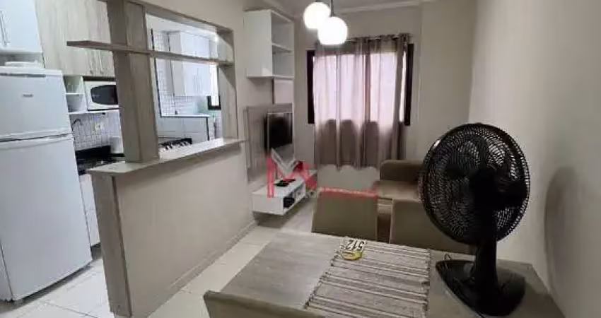 Apartamento com 1 dormitório para alugar, 67 m² por r$ 2.500,00/mês - vila assunção - praia grande/sp