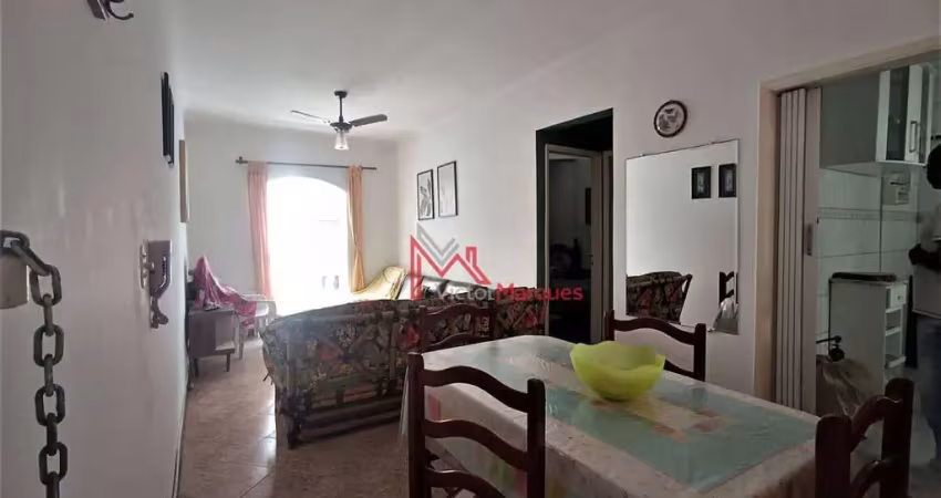 Apartamento com 1 dormitório à venda, 80 m² por r$ 320.000,00 - vila assunção - praia grande/sp
