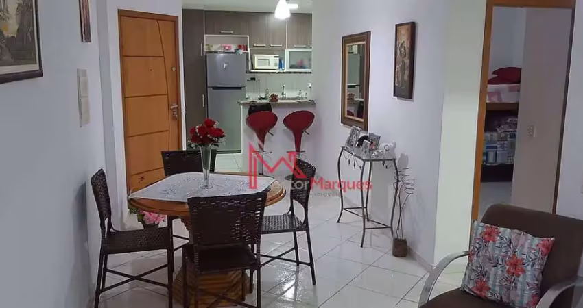 Apartamento com 2 dormitórios, sendo 1 suíte  à venda, 85 m² por r$ 500.000 - tupi - praia grande/sp
