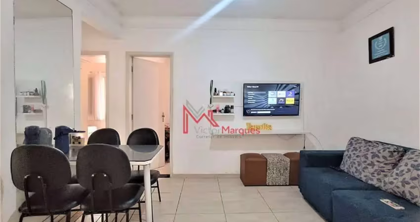Apartamento com 2 dormitórios à venda, 63 m² por r$ 281.000,00 - tupi - praia grande/sp