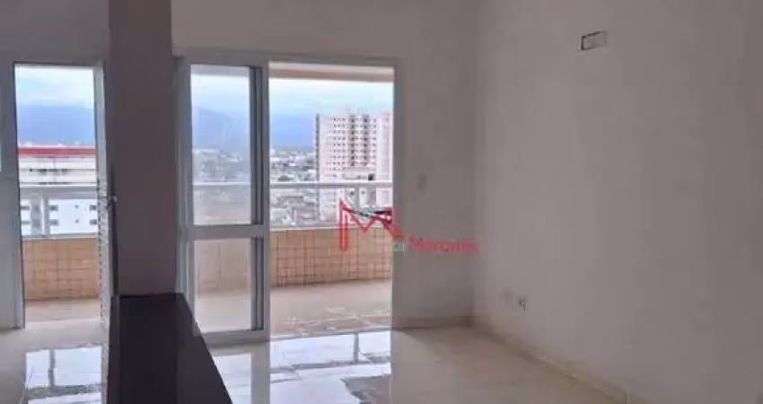 Apartamento com 2 dormitórios, sendo 2 suítes  à venda, 84 m² por r$ 480.000 - aviação - praia grande/sp