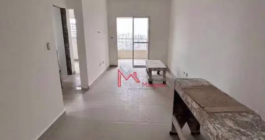 Apartamento com 2 dormitórios, sendo 1 suíte  à venda, 62 m² por r$ 485.000 - aviação - praia grande/sp