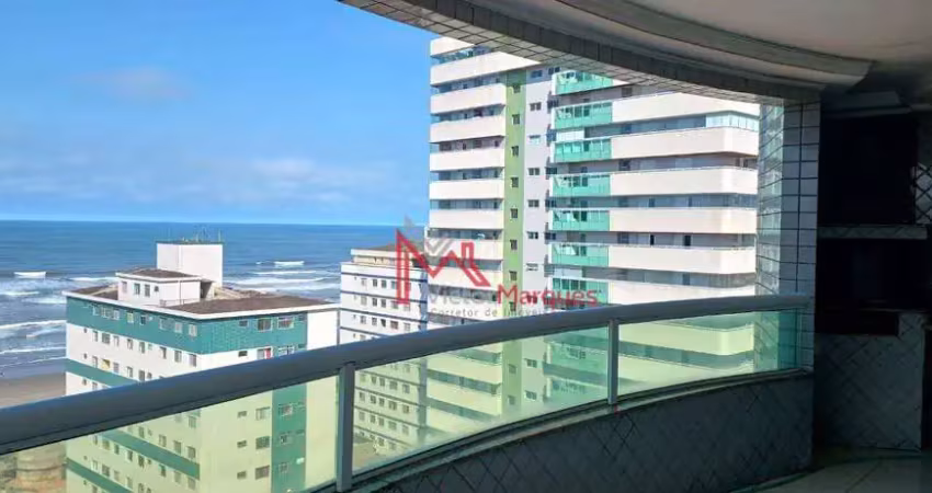 Apartamento com 3 suites, 170 m², - r$ 950.000- vila tupi - praia grande/sp