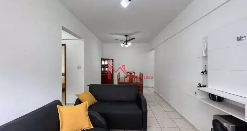 Apartamento com 2 dormitórios à venda, 78 m² por r$ 370.000 - aviação - praia grande/sp