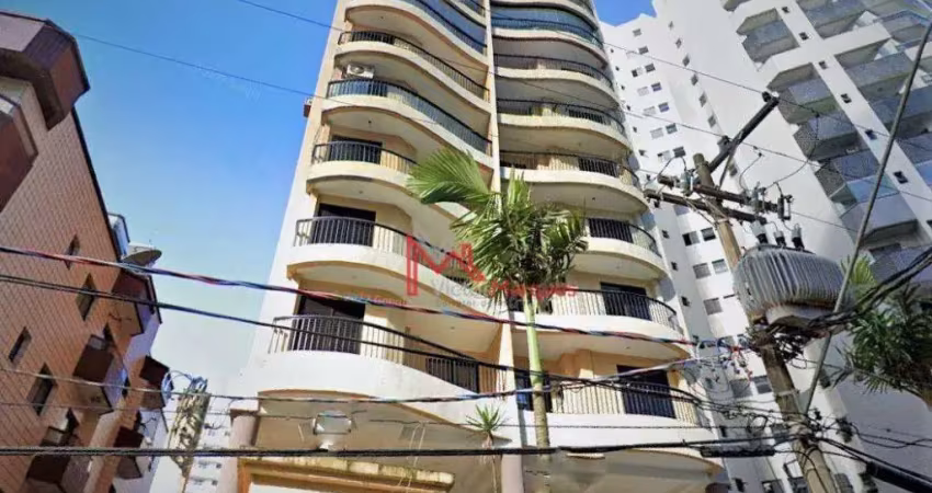 Apartamento com 5 dormitórios à venda, 133 m² por r$ 720.000,00 - aviação - praia grande/sp