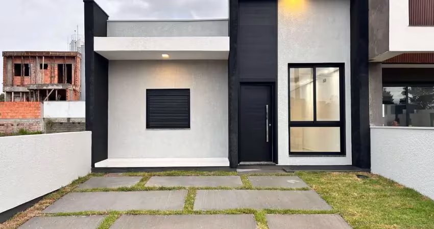 Casa à venda  com 03 dormitórios um suite no Reserva Bela Vista bairro Loteamento Jardim Timbaúva - Gravataí/RS