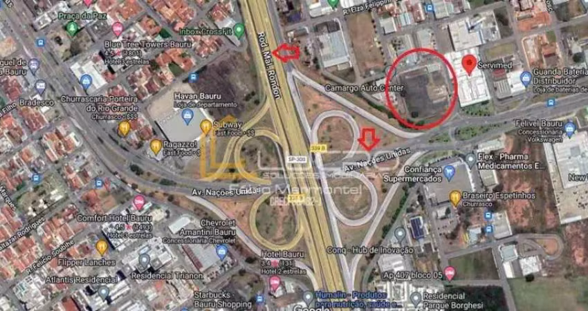 Terreno comercial para alugar na Vila Engler, Bauru 