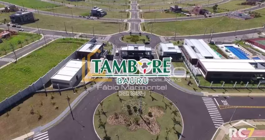 Terreno em condomínio fechado à venda no Residencial Tamboré, Bauru 