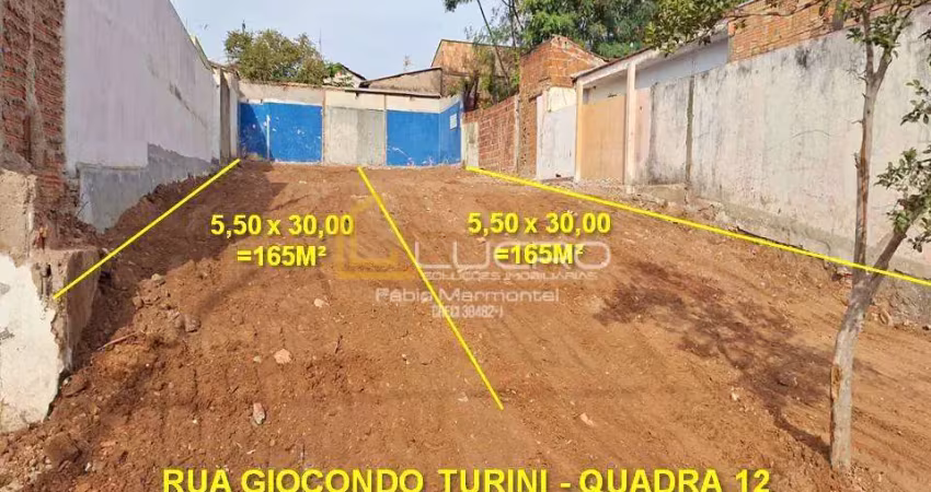 Terreno para venda com 165 m² em jardim ouro verde, bauru - sp