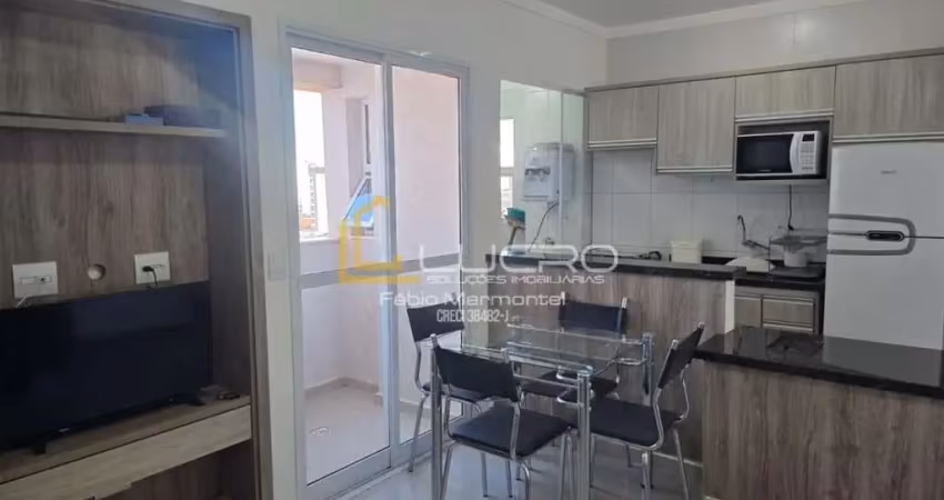 Apartamento mobiliado para aluguel com 37 m² e 1 quarto em vila universitária, bauru - sp