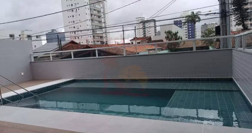 Apartamento / novo para venda, guilhermina, 1 dormitório, 1 suíte, 1 banheiro, 1 vaga