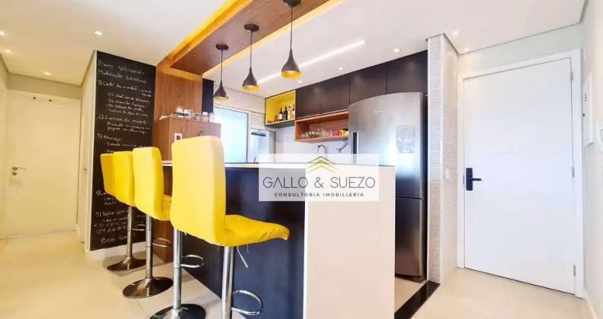 Apartamento com 1 dormitório para alugar, 47 m² por R$ 3.682,11/mês - Cambuci - São Paulo/SP