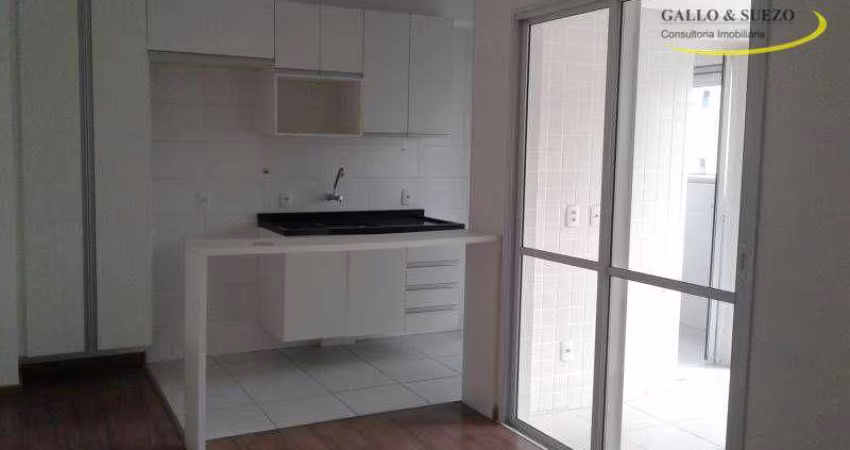Apartamento com 1 dormitório para alugar, 42 m² por R$ 3.338,00/mês - Saúde - São Paulo/SP