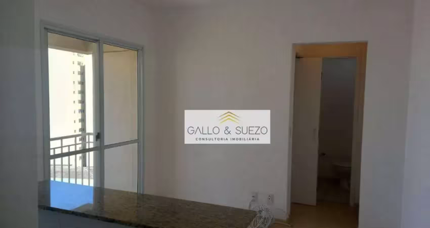Apartamento com 1 dormitório para alugar, 37 m² por R$ 2.790,00/mês - Saúde - São Paulo/SP