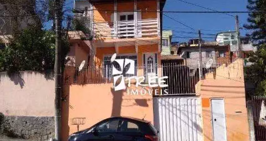 Venda de sobrado no arujamérica, em arujá/sp, 320m² com 3 quartos, suíte, lavanderia, salão e 05 vagas, sendo 02 cobertas. consulte-nos.