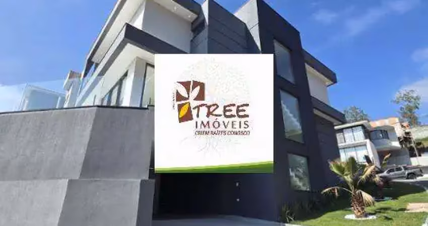 Venda de sobrado de alto padrão no condomínio real park, em arujá/sp, 345m² com 4 suítes, suíte máster com hidro, área gourmet e piscina. consulte-nos