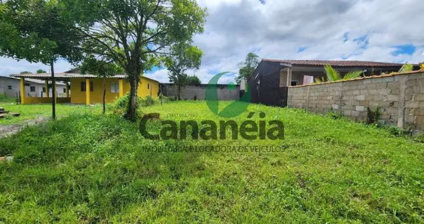 Terreno com 300,00 m² no nova cananéia - cananéia, litoral sul de sp
