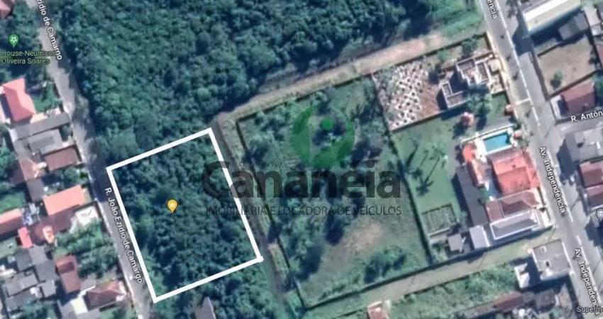 Terreno com 4.165 m² para venda - Rua João Izídio de Camargo - Vila Cabana - Cananéia, Litoral Sul de SP