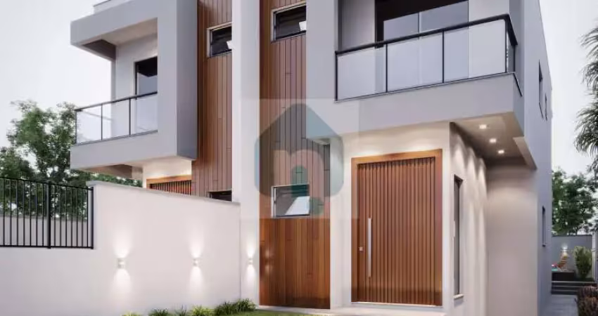 Sobrado com 109m²,  3 dormitórios, 1 suíte,  com piscina - Palhoça/SC - SO1005-744