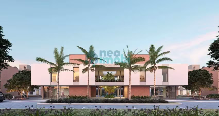 Apartamento garden 2 dormitórios (1 suíte), 63m² + 49m² garden, villa jordão, governador celso ramos, sc
