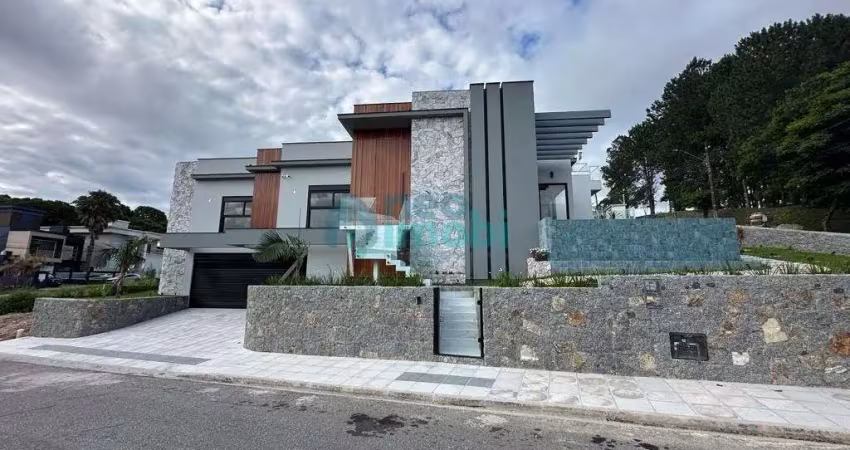 Casa com 3 suítes, 270m², pedra branca, palhoça, sc