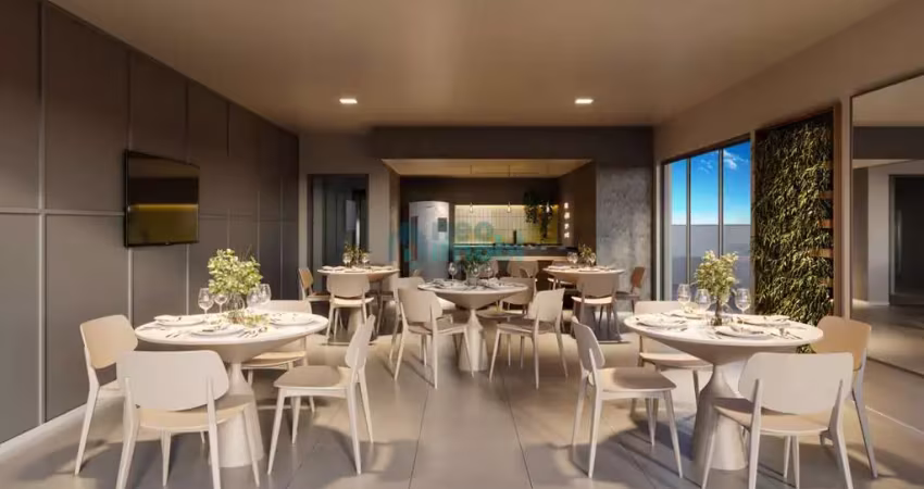 Apartamento, 53,48m², 2 dormitórios sendo 1 suíte, 1 vaga de garagem, barreiros, são josé, sc