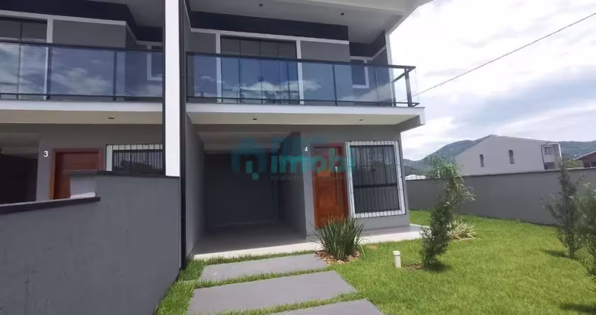 Sobrado com 2 suítes, 86m², loteamento nova são josé, sertão do imaruim, são josé, sc