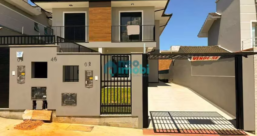 Sobrado 3 dormitórios, 120 m² construídos, forquilha, são josé, sc
