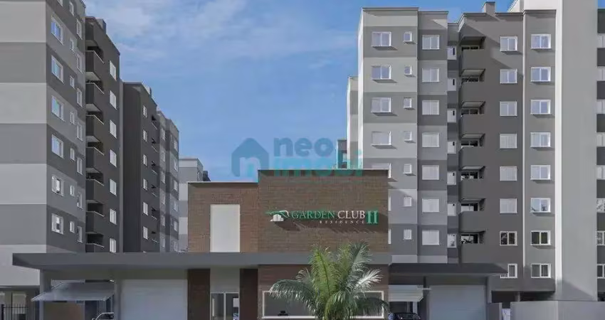 Apartamento com 2 dormitórios, garden club residence pedra branca, palhoça, sc