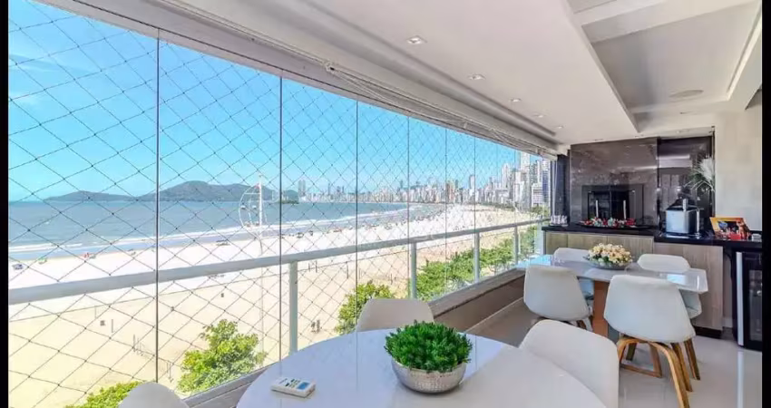 Apartamento frente mar 92m² à venda em balneário camboriú -sc