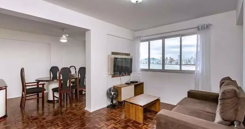 Pacote minimo 10 dias quadra mar vista permanente 115m² 3 dormitórios sendo 1 suíte  1 vaga privativa perto da roda gigante em balneário camboriú - sc