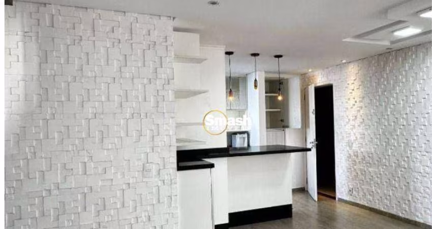 Apartamento com 2 dormitórios para alugar, 59 m²  - Vila Rosália - Guarulhos/S
