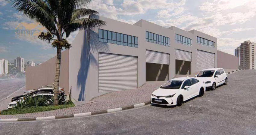 Salão comercial para alugar, 55 m² - picanço - guarulhos/sp