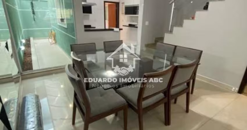 Sobrado para Locação no Parque das Nações, Santo André, 3 Dorm sendo 1 suíte, Churrasqueira e 4 vagas.