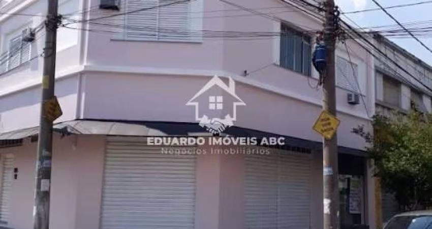 REF 3420. Salão. Banheiro social. Ótima localização- Campestre - Santo André