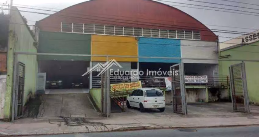 Galpão comercial 900m². 4 mezaninos. vila tibiriçá-santo andré. ótima oportunidade