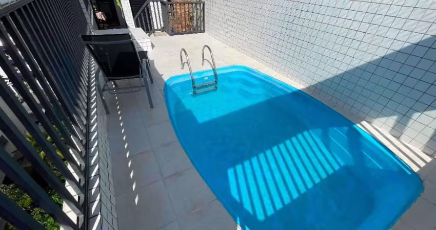 Cobertura com 3 suítes à venda, 120 m² por R$ 850.000 - Vila Guilhermina - Praia Grande/SP