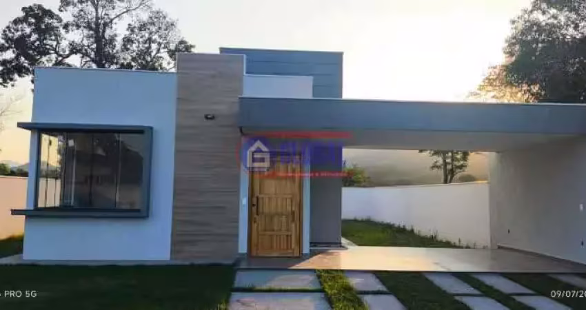 Casa em condomínio fechado com 2 quartos à venda na Estrada Vereador Oldemar Figueiredo, Ubatiba, Maricá