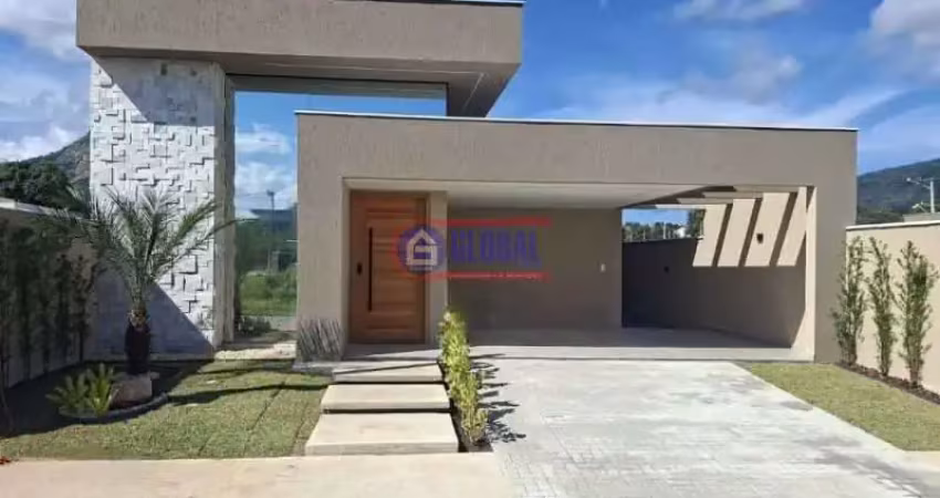 Casa em condomínio fechado com 3 quartos à venda na Estrada Vereador Oldemar Figueiredo, Ubatiba, Maricá