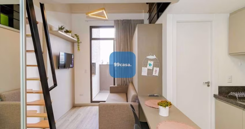 Apartamento com 2 quartos para alugar, 25 m  por  - Ecoville - Curitiba PR