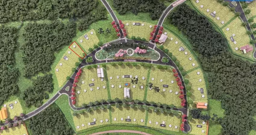 Terreno à venda no alphaville paraná com mata de preservação  campo largo