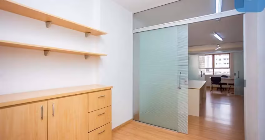 Sala conjunto comercial para locação no centro de curitiba