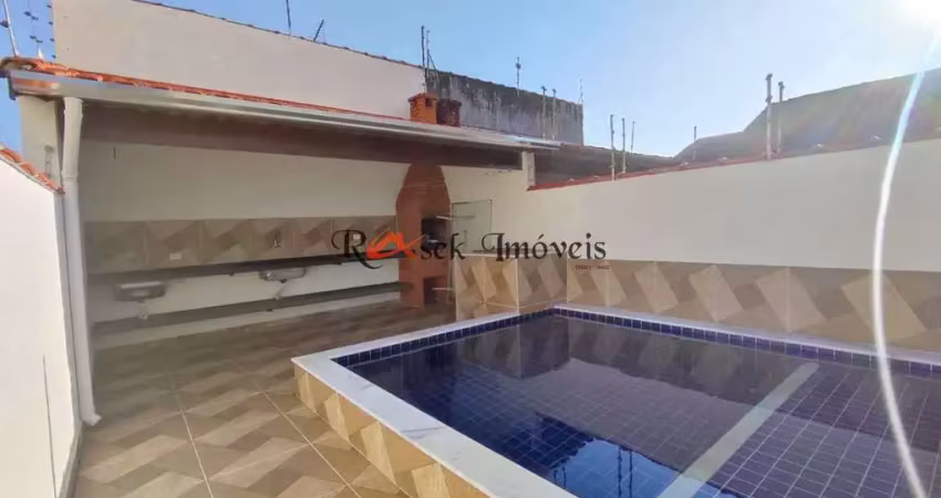 Sobrado com 2 quartos, Jardim Santa Júlia, Itanhaém - R$ 320 mil, Cod: 1465