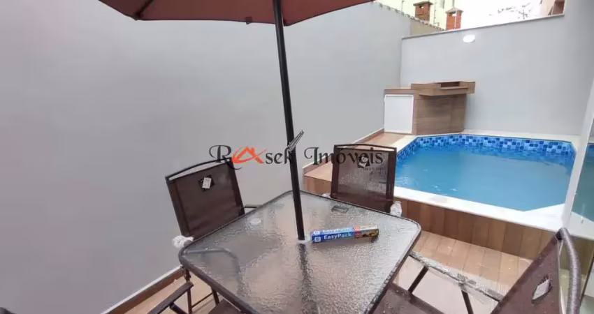 Sobrado de condomínio com 2 dorms, vila atlântica, mongaguá - r$ 389 mil, cod: 1604