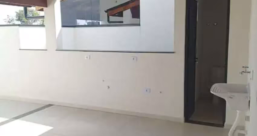 Apartamento à venda com 2 dormitórios em vila linda santo andré sp, cobertura sem condomínio