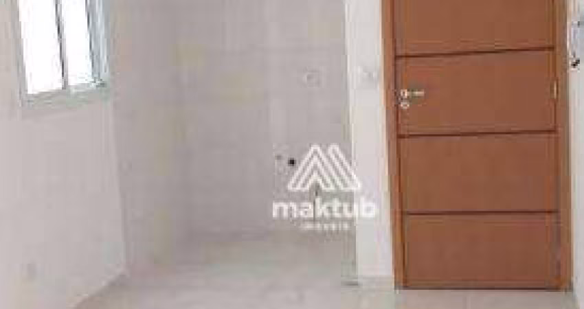Apartamento com 2 dormitórios à venda, 48 m² por R$ 299.000,00 - Vila Príncipe de Gales - Santo André/SP
