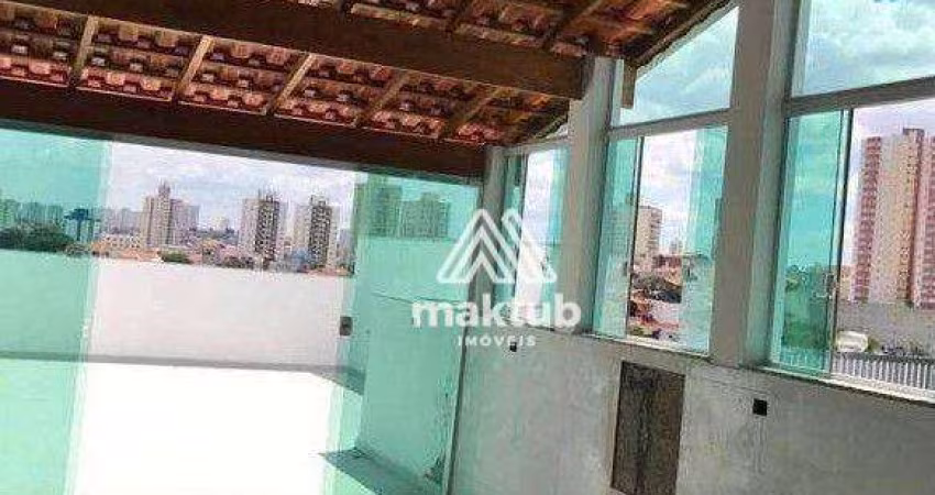Cobertura à venda, 136 m² por R$ 695.000,00 - Vila Valparaíso - Santo André/SP