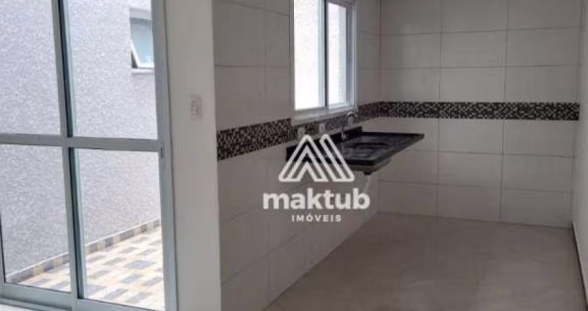 Apartamento com 2 dormitórios e 1 suíte    à venda, 60 m² - Jardim Stella - Santo André/SP