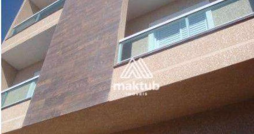 Apartamento com 2 dormitórios para alugar, 62 m² por R$ 2.635,00/mês - Vila Tibiriçá - Santo André/SP