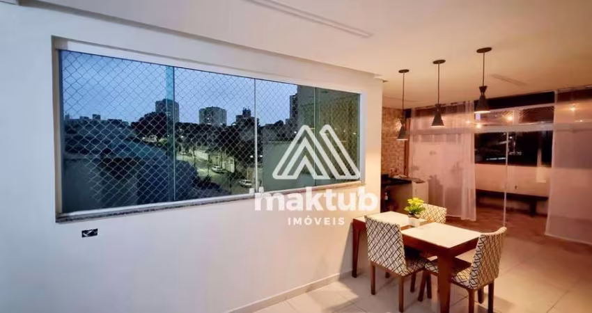 Cobertura com 2 dormitórios à venda, 98 m² por R$ 435.000,00 - Vila Alice - Santo André/SP
